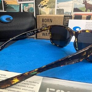 Costa Del Mar Tortoise Frame Sunglasses